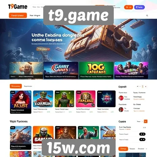 interface do t9.game recebe atualizações significativas